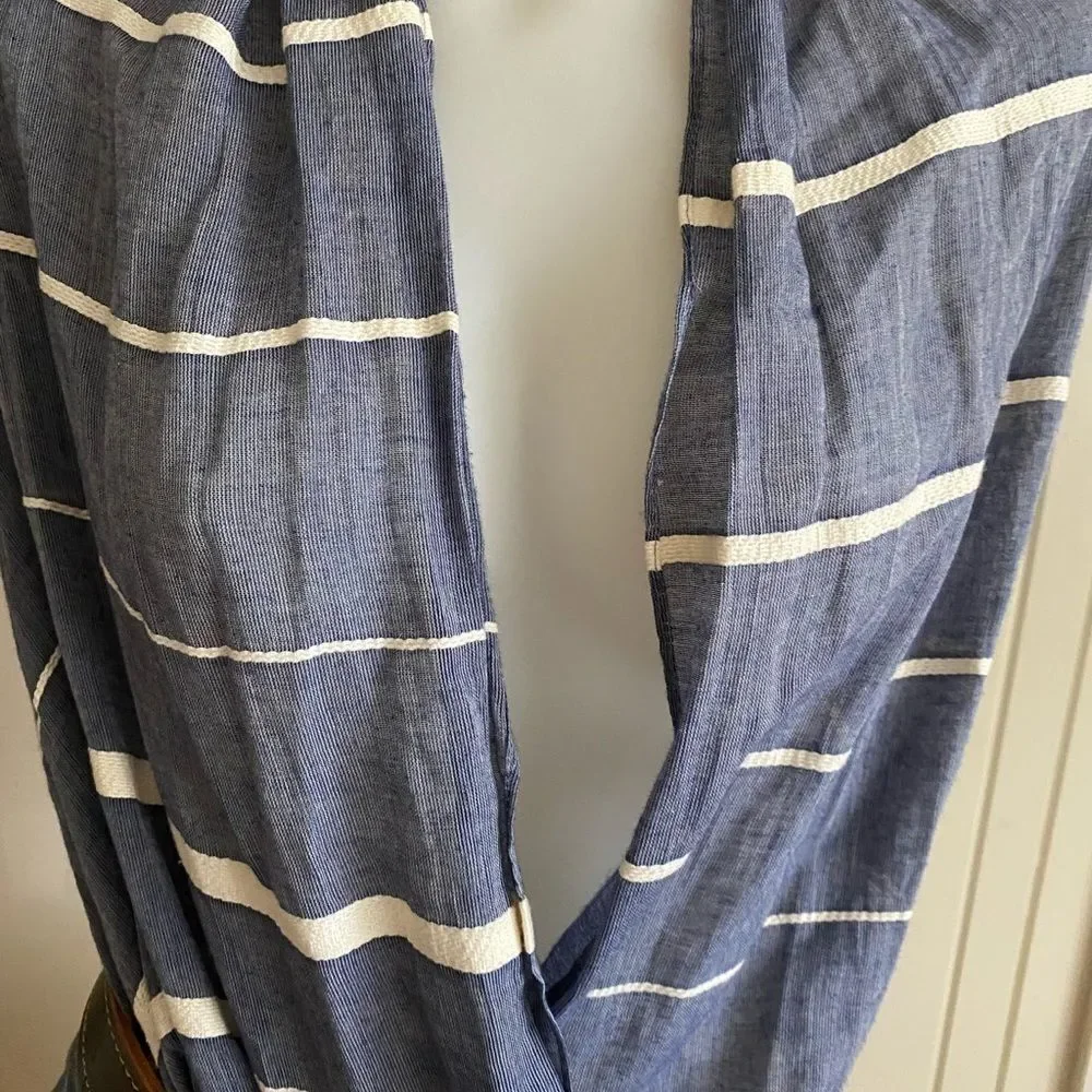 Cotton Linen Boutique Scarf /Wrap -30 x67